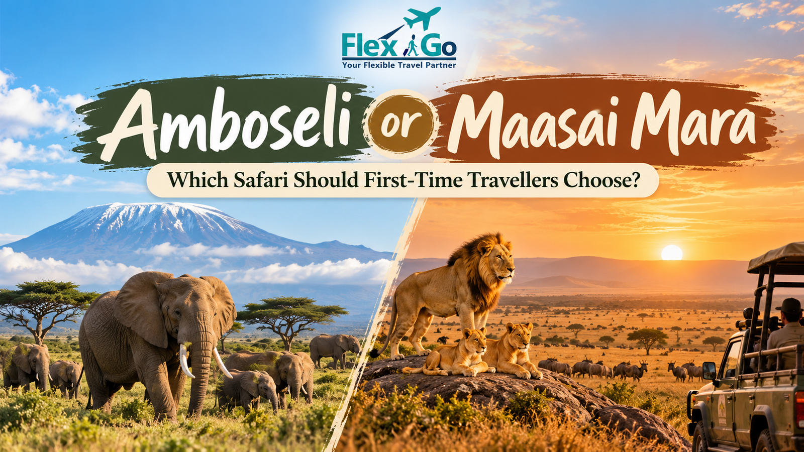 Amboseli or Maasai Mara: Which Safari Should First-Time Travellers Choose?